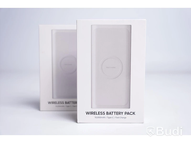 Trådlös powerbank 2 st - SAMSUNG Wireless battery pack. Ny, Obruten förpackning.