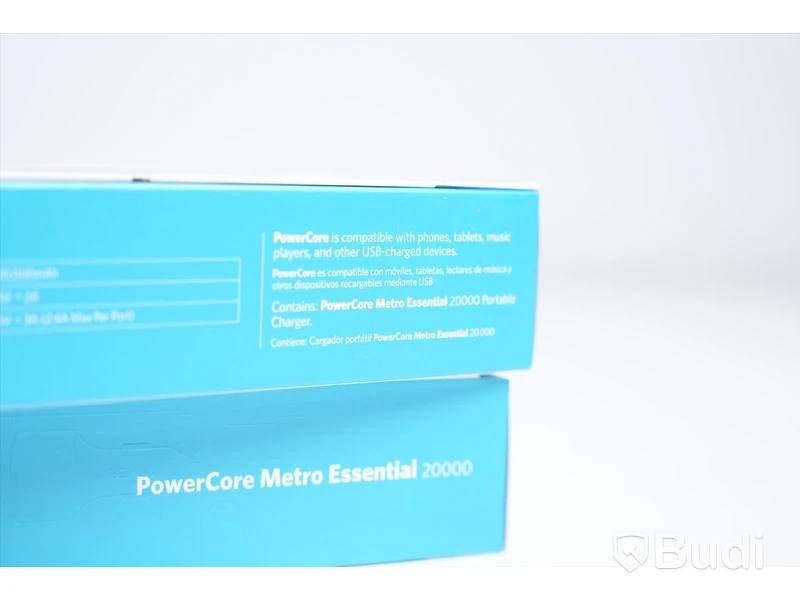 Power bank 2st - ANKER, PowerCore Metro Essential 20000. Ny, Obruten förpackning.