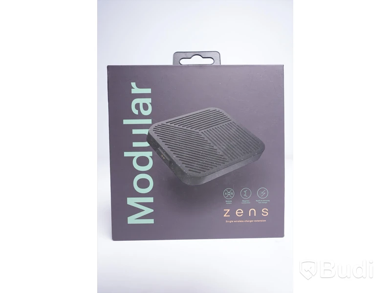 Trådlös modulladdare, 2 delar. - Zens,  USB hub-extension & Single wireless charger extension. Ny.