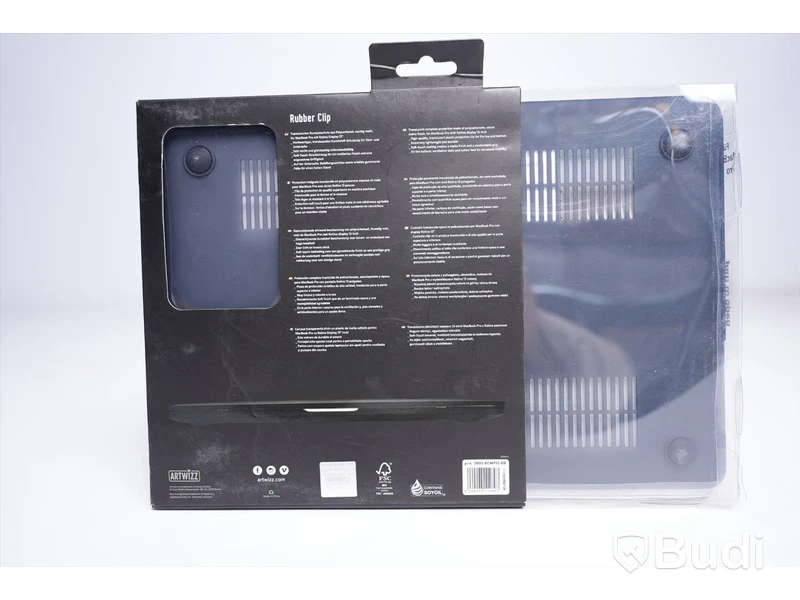 Skydd Macbook 2 st - ARTWIZZ, Rubber clip for MacBook Air 13 & Rubber clip for MacBook Pro with Retina display 13. Ny.