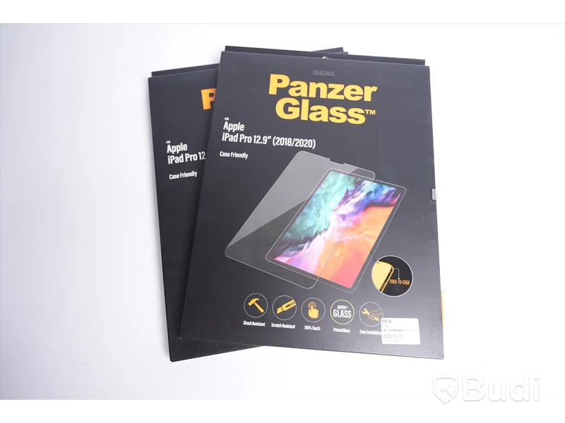 Skärmskydd iPad 2 st- Panzer Glass, Apple iPad Pro 12,9 (2018/2020) Ny, Obruten förpackning.