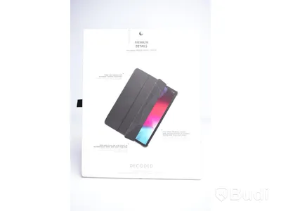 Fodral IPad - DECODED, Leather Slim Cover, IPad Pro 12.9 (2020) Ny, Obruten förpackning.