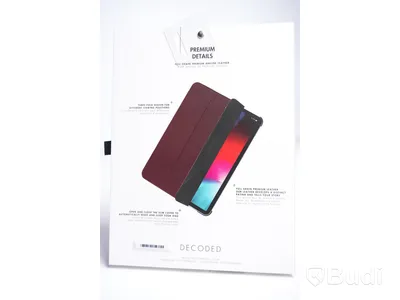 Fodral IPad - DECODED, Leather Slim Cover, Brun, IPad Pro 11 (2020) Ny.