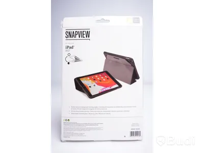 Fodral iPad 3 st- SNAPVIEW, iPad 10.2, svart. Ny.