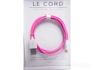 Laddsladd 3st - LE CORD, Premium charge and sync cable. Ny, Obruten förpackning.