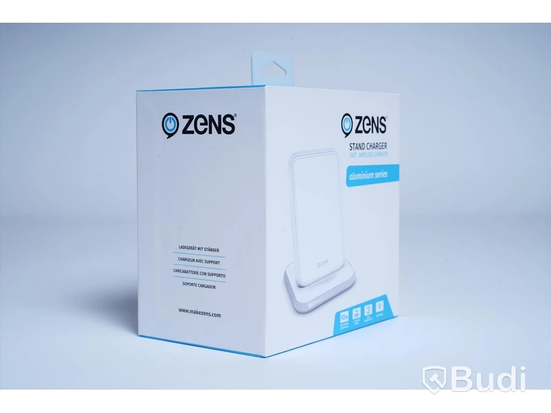 Zens Stand Aluminium Wireless Charger 10W