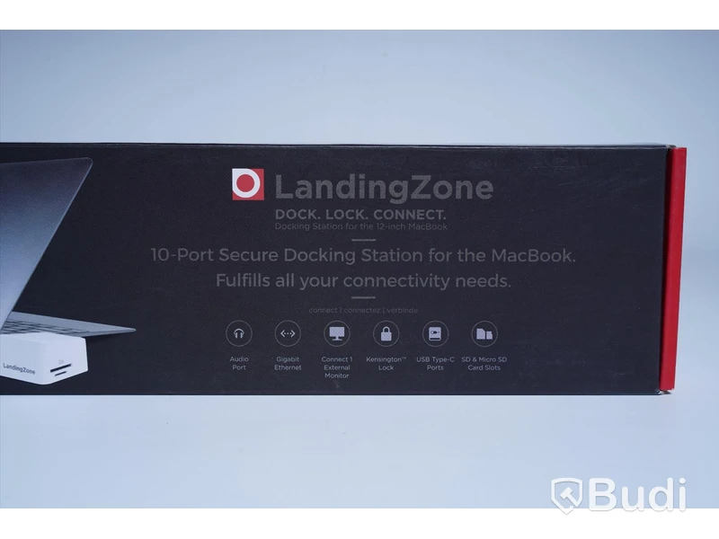 Dock station för MacBook.