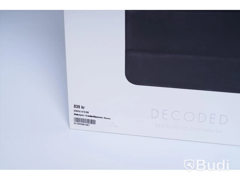 Läder fodral, svart - iPad Pro 11"  DECODE