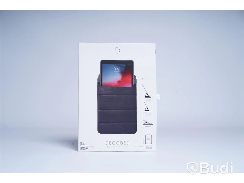 Läder fodral, svart - iPad Pro 11"  DECODE