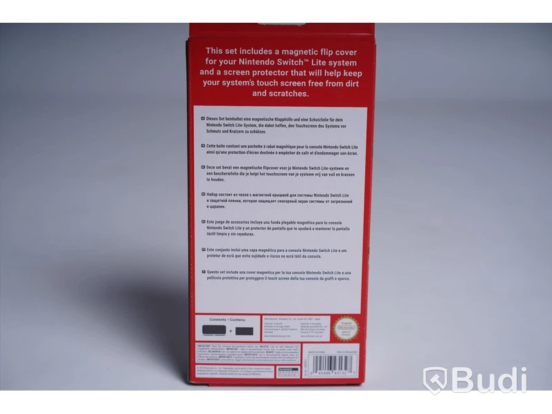 Nintendo Switch-skyddsfodral + Screen Protector-svart