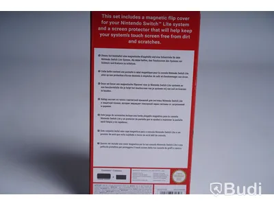 Nintendo Switch-skyddsfodral + Screen Protector-svart