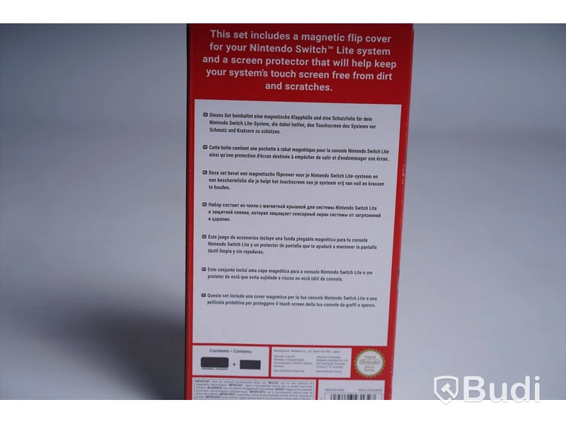 Nintendo Switch-skyddsfodral + Screen Protector-svart