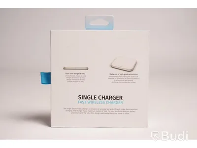 Trådlös laddare, Zens Single Charger Aluminium Series. Begagnad.