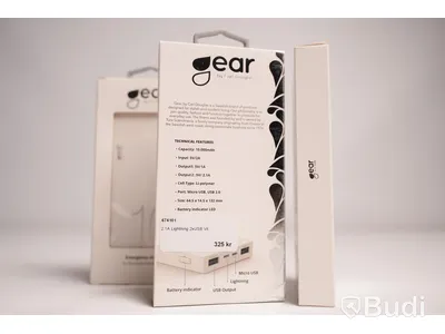 Power bank 3st, Ear Emergency Charger Capacity 10.000mAh. Ny, Obruten förpackning.
