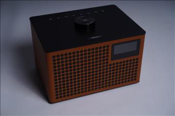 Acustica Lounge Radio från Geneva - färg Cognac