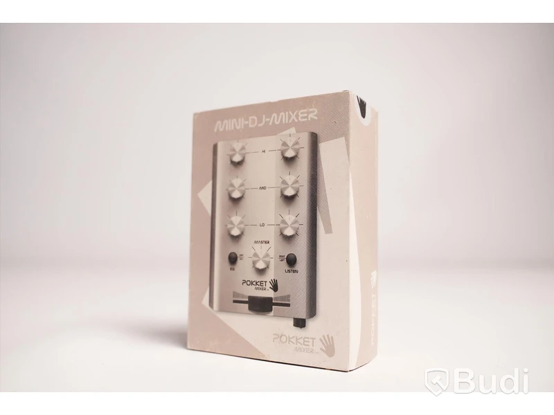 Mixer, Pokket Mini DJ Mixer. Ny, Obruten förpackning.