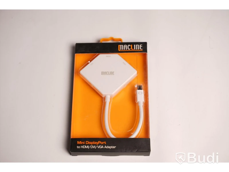 Multiadapter, Macline Mini DisplayPort Adapter. Ny, Obruten förpackning.