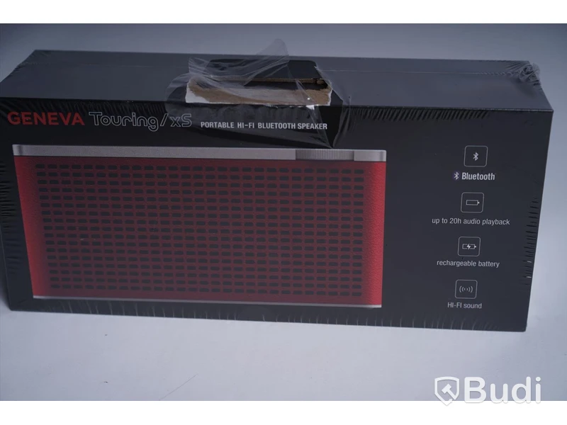 Geneva Tour/xS-portabel bluetooth högtalare - färg White