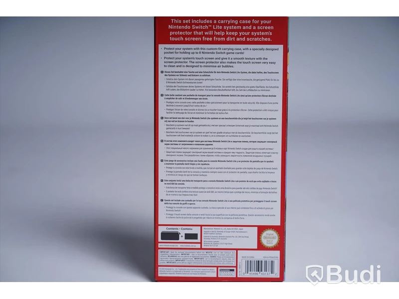 Nintendo Switch-skyddsfodral + Screen Protector