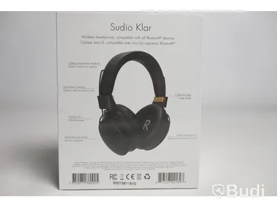 Hörlurar noise cancelling - Sudio Klar. Ny, Obruten förpackning.
