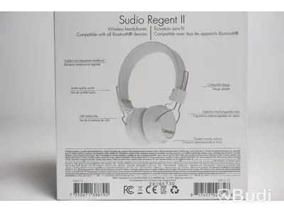 Trådlösa hörlurar - Sudio Regent II. Ny, Obruten förpackning.