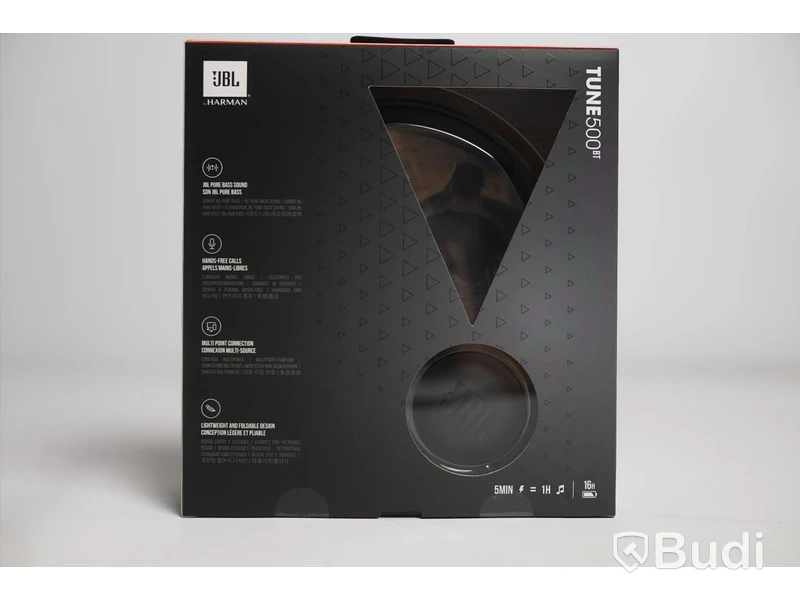 Trådlösa hörlurar - JBL by Harman Tune 500 bt. Ny, Obruten förpackning.