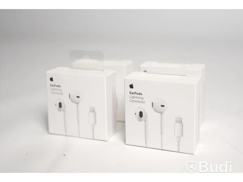 Hörlurar - 4 st. Apple Earpods. Ny, Obruten förpackning.