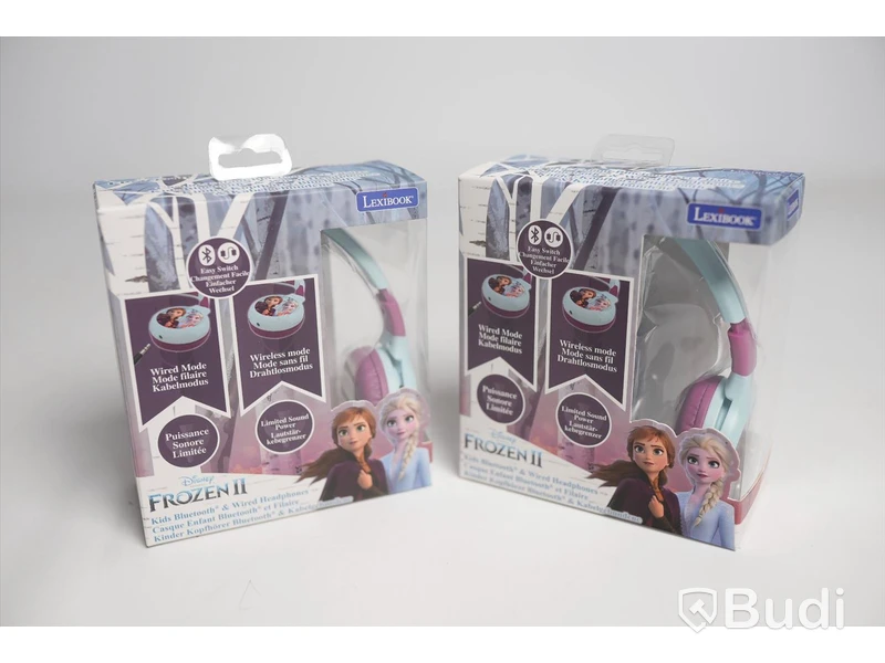 Hörlurar trådlösa - 2 st. Lexibook, Frozen II. Ny, Obruten förpackning.
