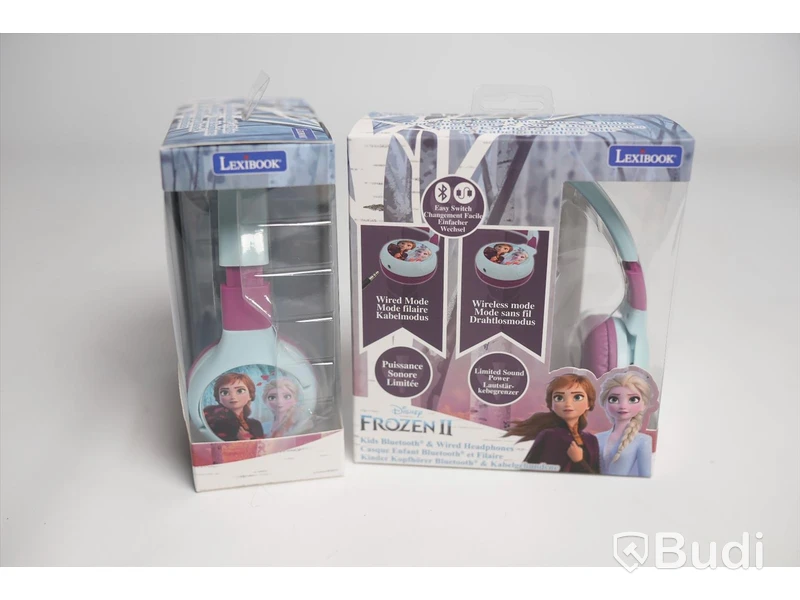 Hörlurar trådlösa - 2 st. Lexibook, Frozen II. Ny, Obruten förpackning.