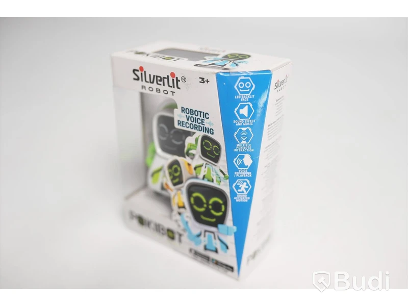 Robot - 3 st. Silverlit, Pokibot. Blandade färger. Ny, Obruten förpackning.