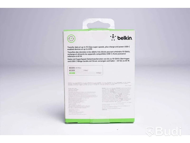 Kabel USB-C - 4 st, à 1 m, Belkin. Ny, Obruten förpackning.