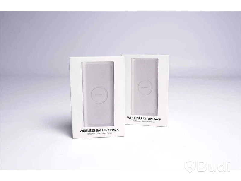 Power bank trådlös - 2 st, Wireless battery pack, passar även Galaxy watch, Samsung. Ny, Obruten förpackning.