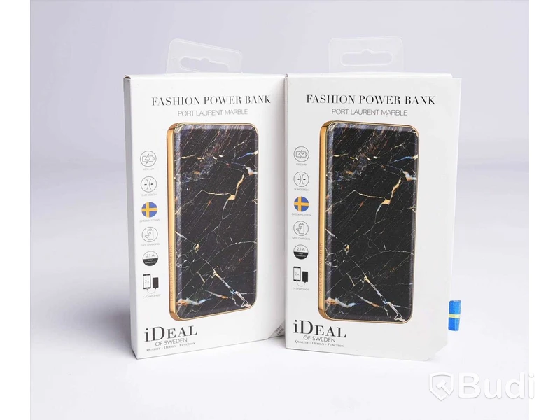 Power bank - 2 st. Port Laurent Marble, Ideal of Sweden. Ny, Obruten förpackning.