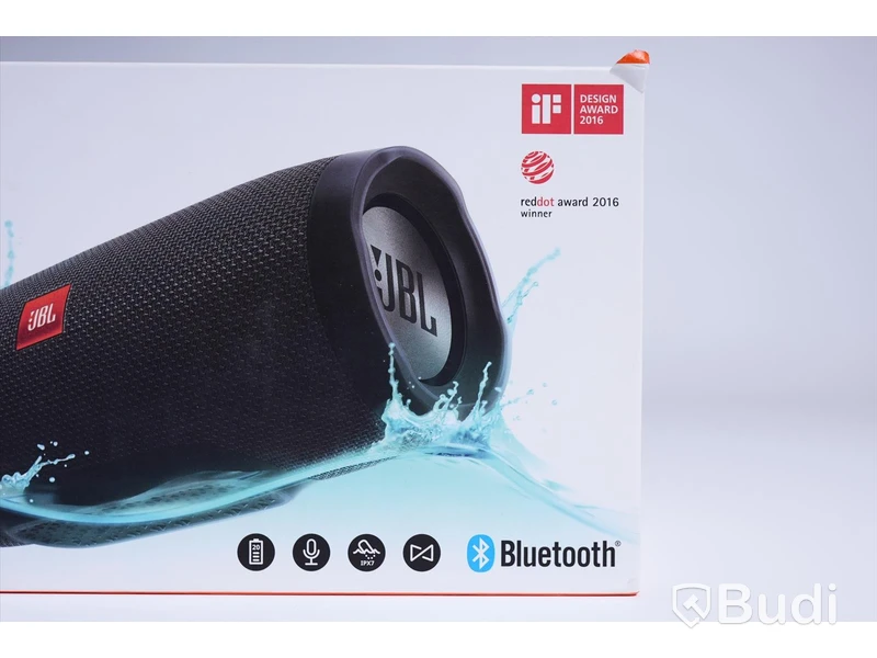 Vattentät bärbar Bluetooth-högtalare. JBL CHARGE 3