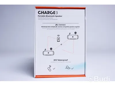 Vattentät bärbar Bluetooth-högtalare. JBL CHARGE 3