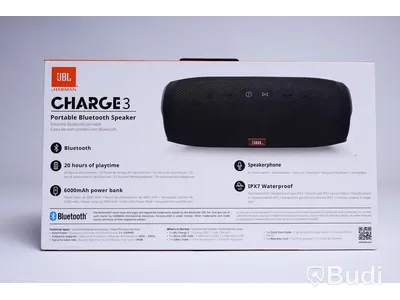 Vattentät bärbar Bluetooth-högtalare. JBL CHARGE 3