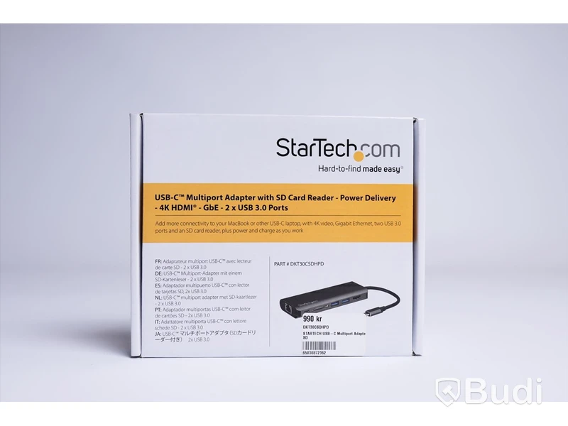 Multiadapter För Macbook och andra UCB-C datorer. Star Tech