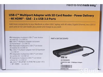 Multiadapter För Macbook och andra UCB-C datorer. Star Tech