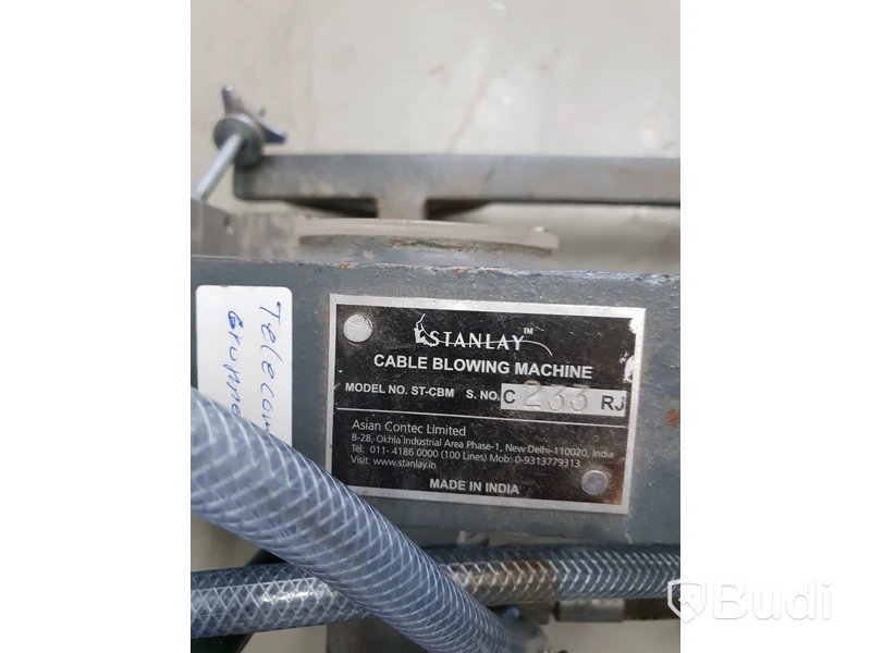 STANLAY Cable Blowing Machine med Hydraulic Power Pack Med HONDA motor. Installerar 10-22mm optiskkabel med 90m/s nypris 78,000SEK