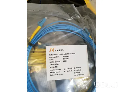 Parti Nexans anslutningskablar fiber