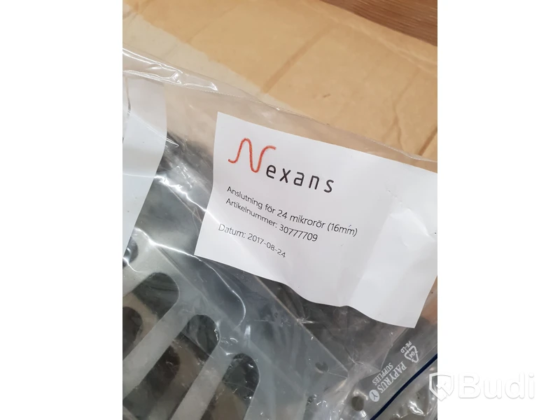 Parti med Nexans Anslutning för mikrorör (16mm)
