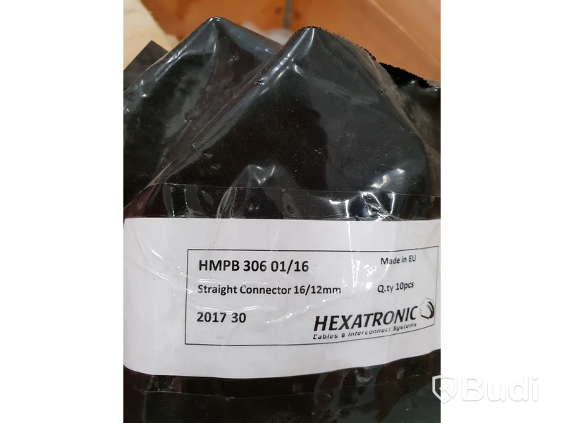 Parti med Straight Connector bla. 16/12mm