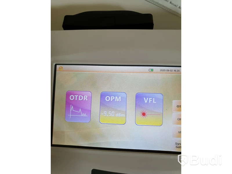 OTDR S/N: E3MN000326 Optical Time Domain Reflectometer Fiberkontroll utrustning
