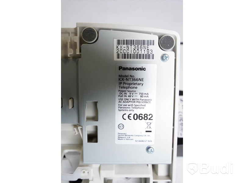 Telefon - panasonic KX-NT366 ink lurlyftare och headset från Sennheiser