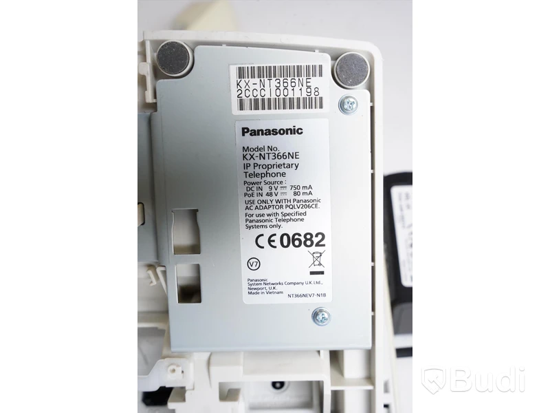 Telefon - panasonic KX-NT366 ink lurlyftare och headset från Sennheiser