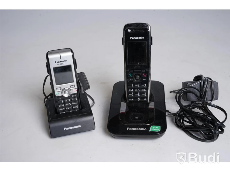 2 st Trådlösa telefoner - Panasonic KX - TCA275 och KX - TG8411NE