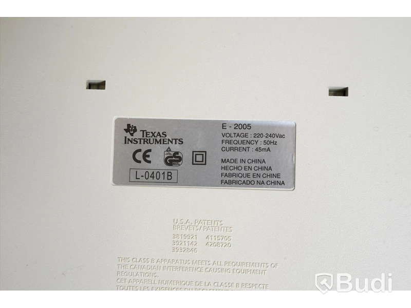 Kalkylator - Texas Instruments E - 2005