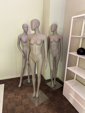 3 st. Mannekänger