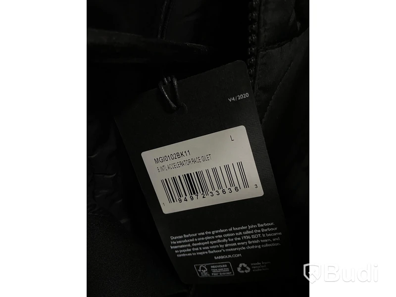 Väst - Barbour International Accelerator Race Gilet (Storlek L). Nypris 1790kr