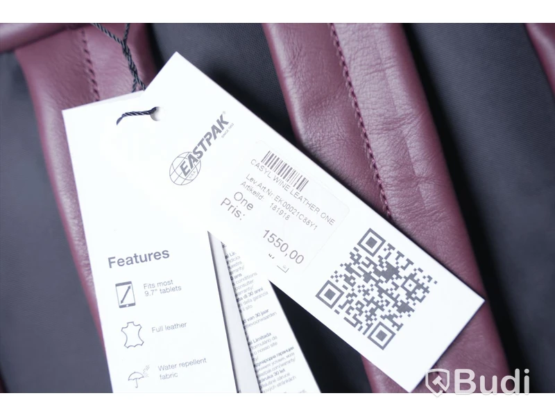 Ryggsäck - Eastpak Casyl Wine Leather. Nypris 1550kr